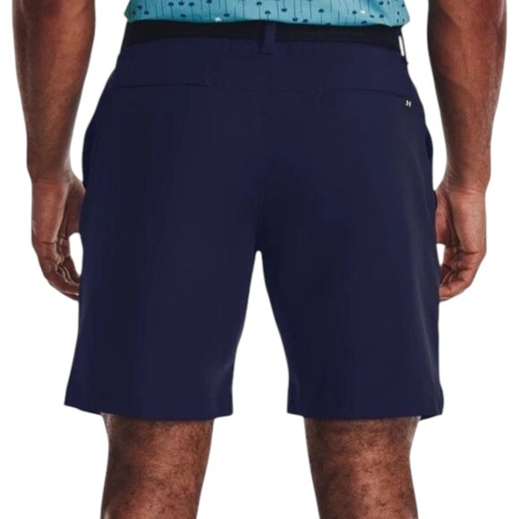 Under Armour Iso-Chill Golf Shorts Men's Size 38 Navy Blue NWT - Picture 2 of 16